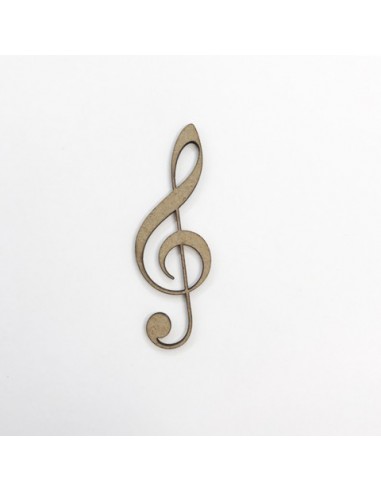 Clave de sol 1,6X4,5cm