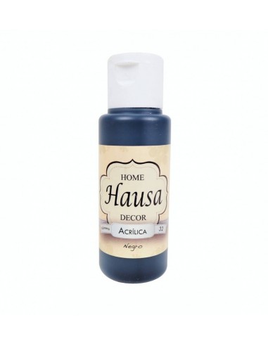 HAUSA ACRÍLICA 32 NEGRO - 250 ML