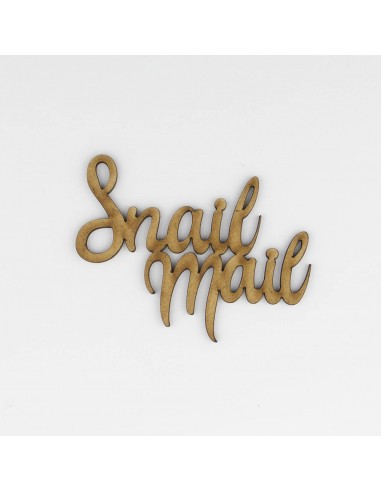 SNAIL MAIL 9CM MADERA