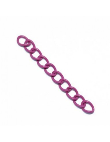 Cadena eslabones 5x50mm magenta