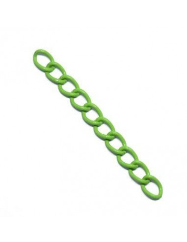 Cadena eslabones 5x50mm verde