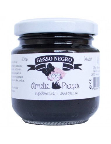 GESSO NEGRO PRAGER - 200GR