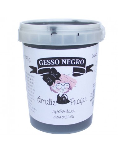 GESSO NEGRO PRAGER - 200GR