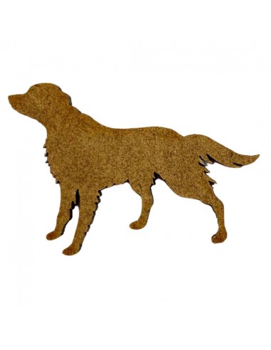 Perro de pelo largo 5x3cm