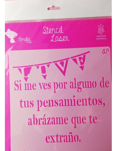 AMELIE STENCIL - 02067