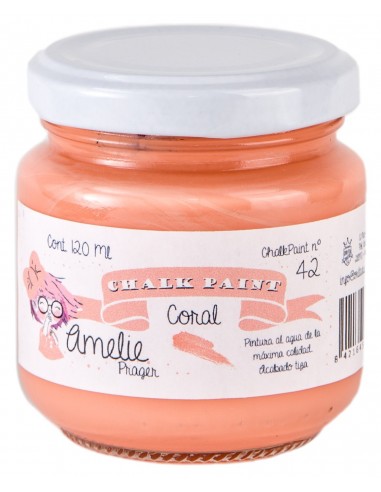 Amelie Chalk Paint 42 Coral 120ml