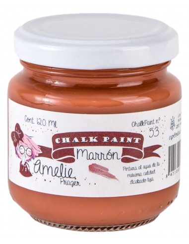 Amelie Chalk Paint 53 Marrón 120ml