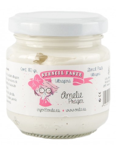 STENCIL PASTE MULTIFINA AMELIE PRAGER - 180ML