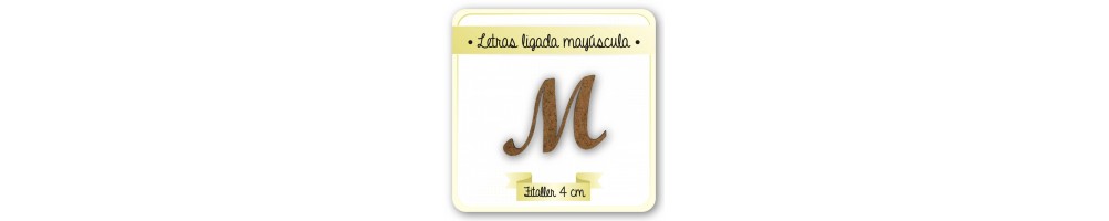 LETRA 4CM MAYUSCULA ADHESIVAS