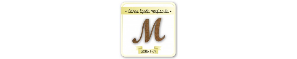 LETRA 8CM MAYUSCULA ADHESIVAS