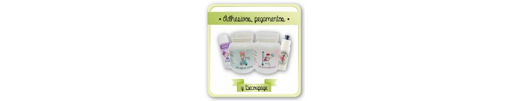 Colas, texturas y decoupage